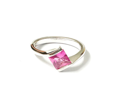 Ruby Cubic Zirconia Ring