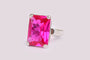 Ruby Cubic Zirconia Ring