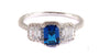 Sapphire White Cubic Zirconia Ring.