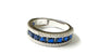 Sapphire Cubic Zirconia Silver Ring