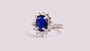 Sapphire Cubic Zirconia Ring