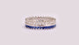 Sapphire Cubic Zirconia Ring
