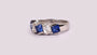 Sapphire Cubic Zirconia Ring
