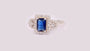 Sapphire Cubic Zirconia Ring