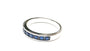 Sapphire Cubic Zirconia Silver Ring