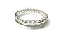 White Cubic Zirconia Ring.