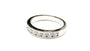 White Cubic Zirconia Silver Ring