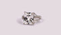 A White Cubic Zirconia Ring