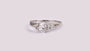 A White Cubic Zirconia Ring
