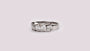 A White Cubic Zirconia Ring
