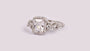 A White Cubic Zirconia Ring
