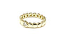 White Cubic Zirconia Silver Heart Design Ring