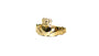 Gold Plated Silver Claddagh Ring