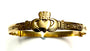 Rolled Gold Claddagh Bangle