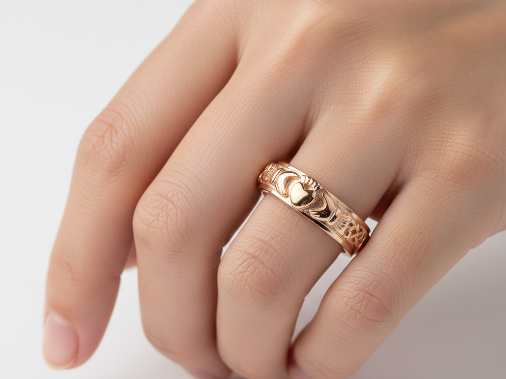 9CT Yellow Gold Ring.