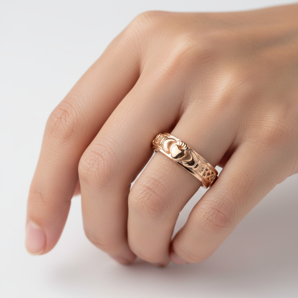9CT Yellow Gold Ring.