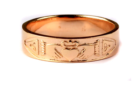 9CT Yellow Gold 5MM Ring.