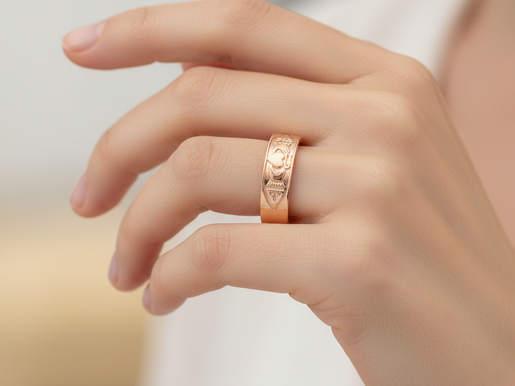 9CT Yellow Gold 5MM Ring.