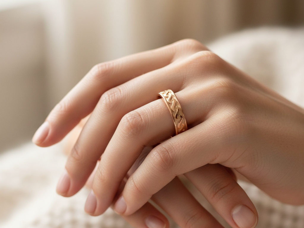 9CT Yellow Gold  Ring.