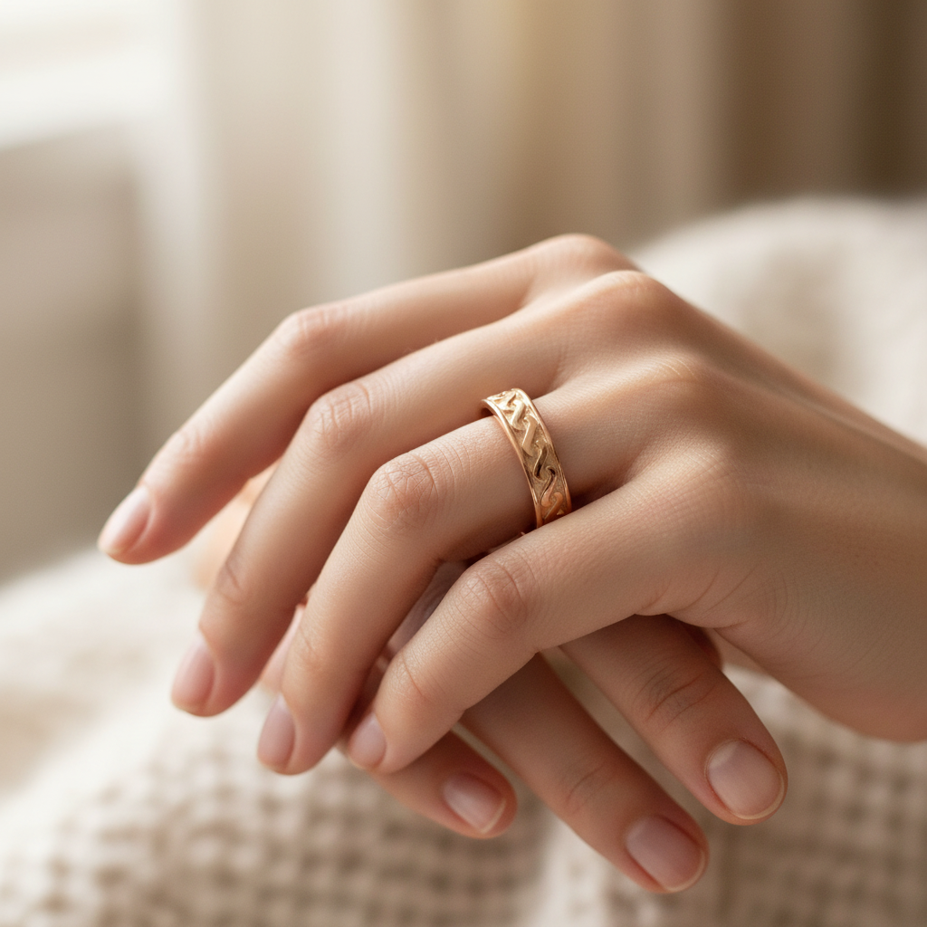 9CT Yellow Gold  Ring.
