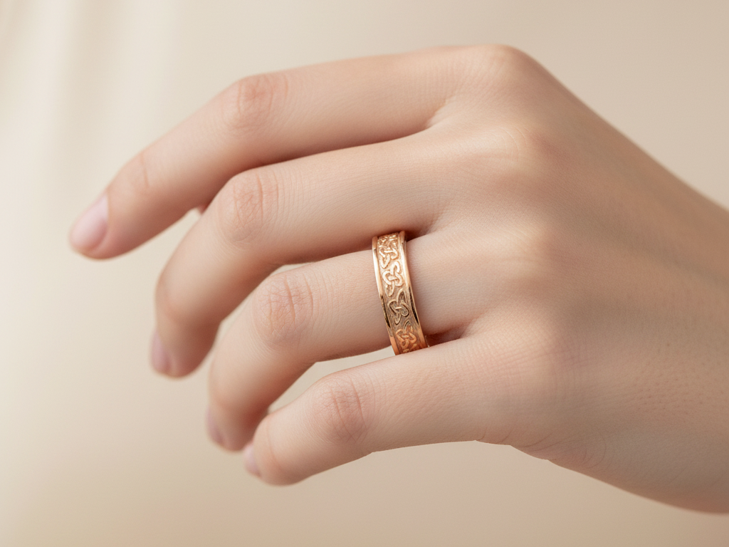 9CT Yellow Gold  Ring.