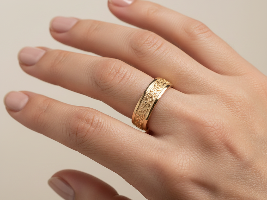 9CT Yellow Gold  Ring.