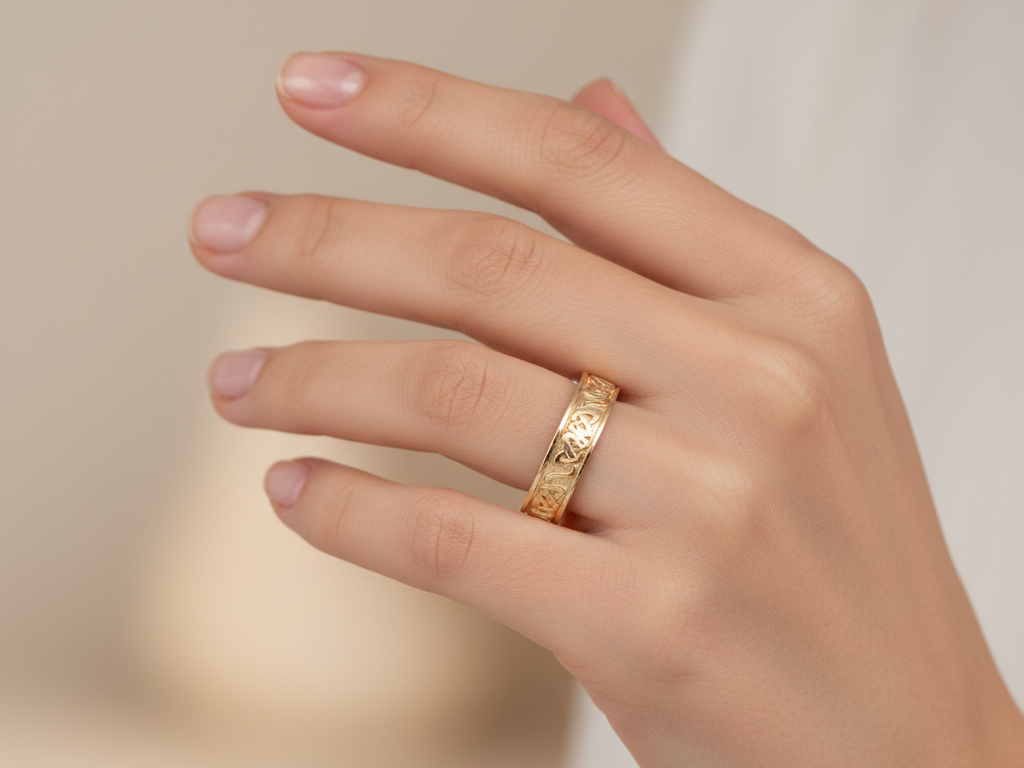 9CT Yellow Gold  Ring.