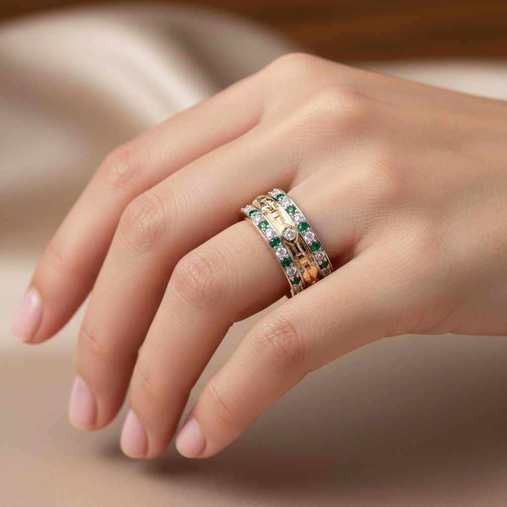 9 ct Yellow Gold  Ring.