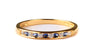 9ct Yellow Gold Cz Ring.