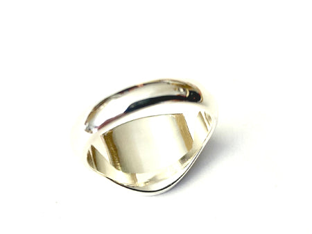 Silver Ring M/W  12X12MM