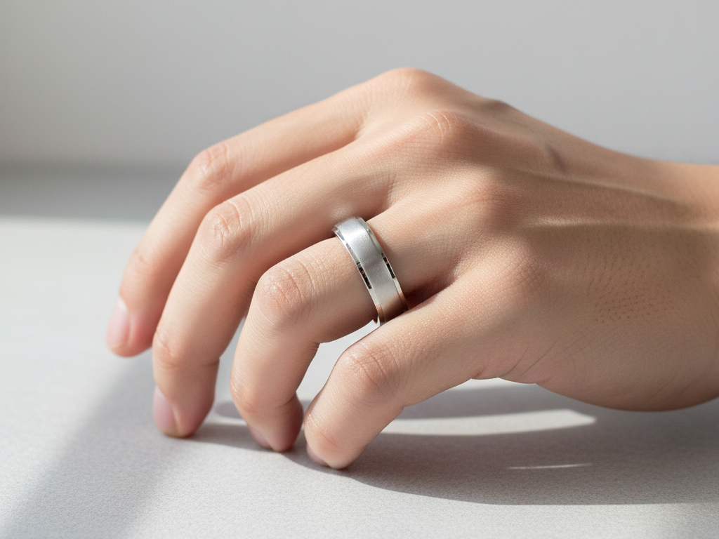 Silver Ring 6MM.