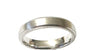 Silver Ring 4MM Matt