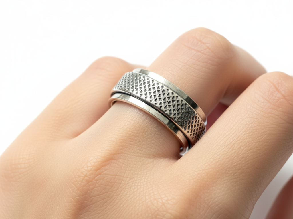 Silver Spinner Ring