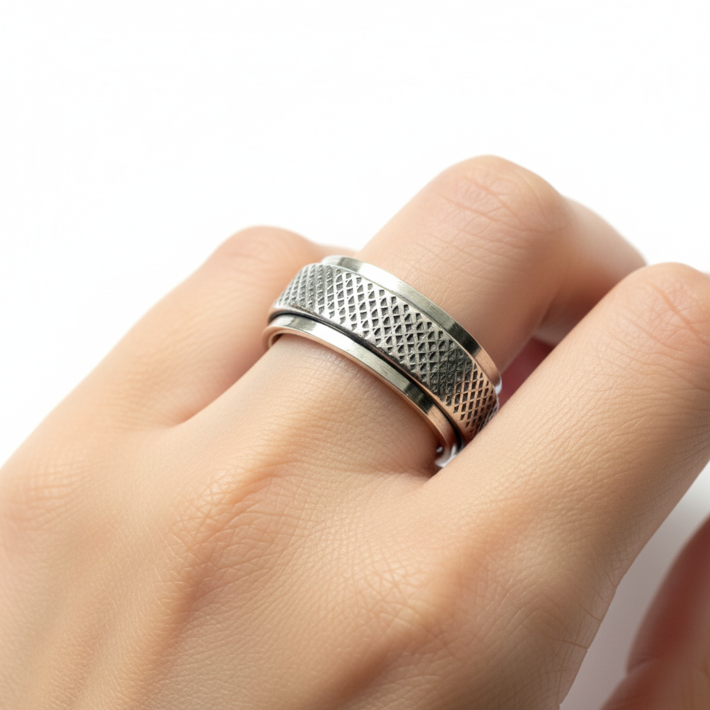 Silver Spinner Ring