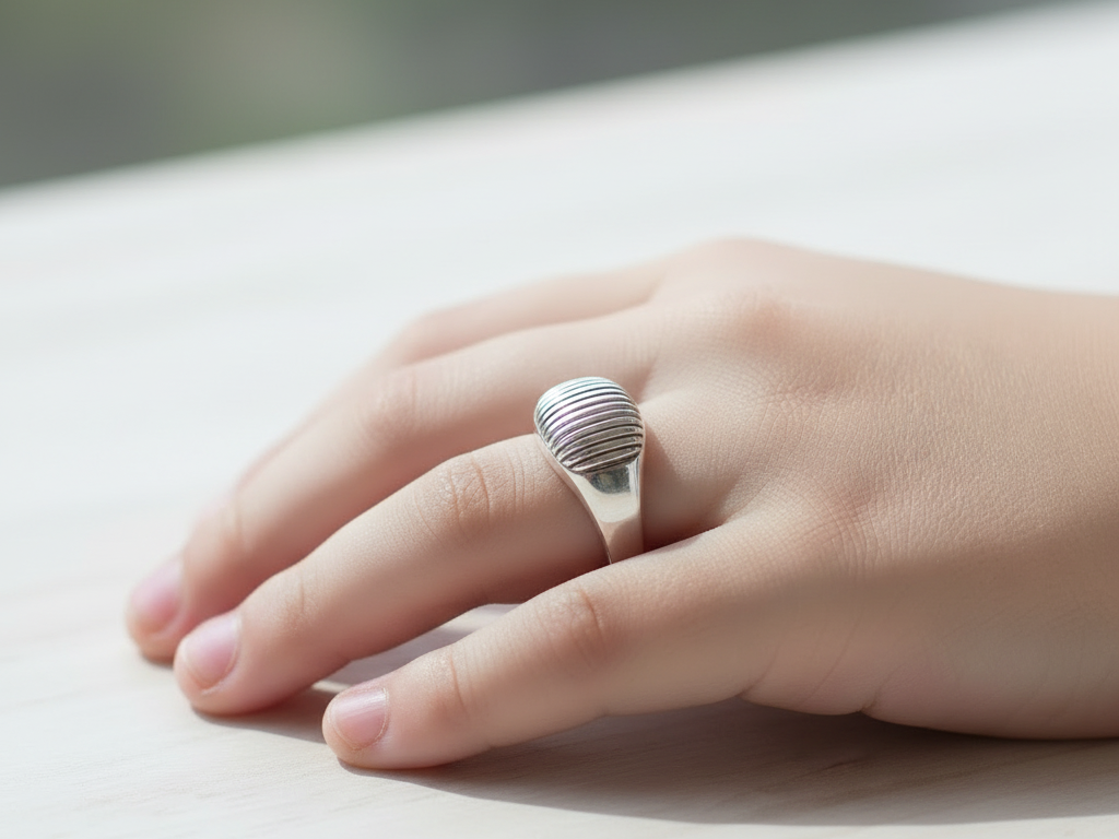 Silver Kids Ring