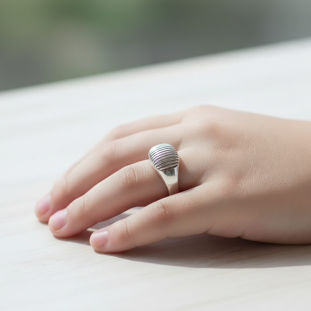 Silver Kids Ring