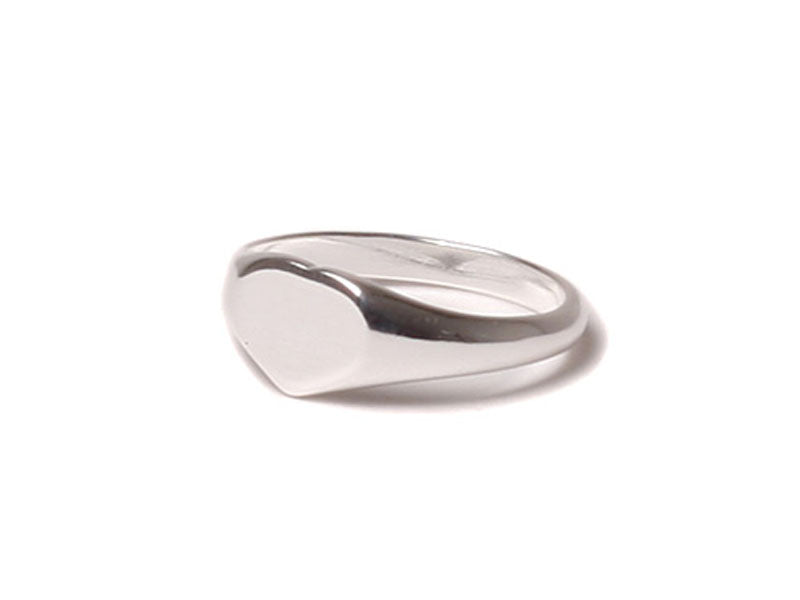Silver Kids Heart Ring