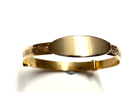 Rolled Gold Plated Plain Bangle