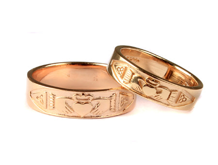 Celtic Silver All Rings Wedding Ring Sets
