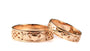 9 Ct Yellow Gold Claddagh Ring Set