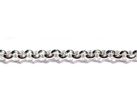 SILVER ROUND BELCHER CHAIN