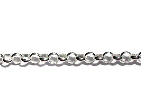 SILVER ROUND BELCHER CHAIN