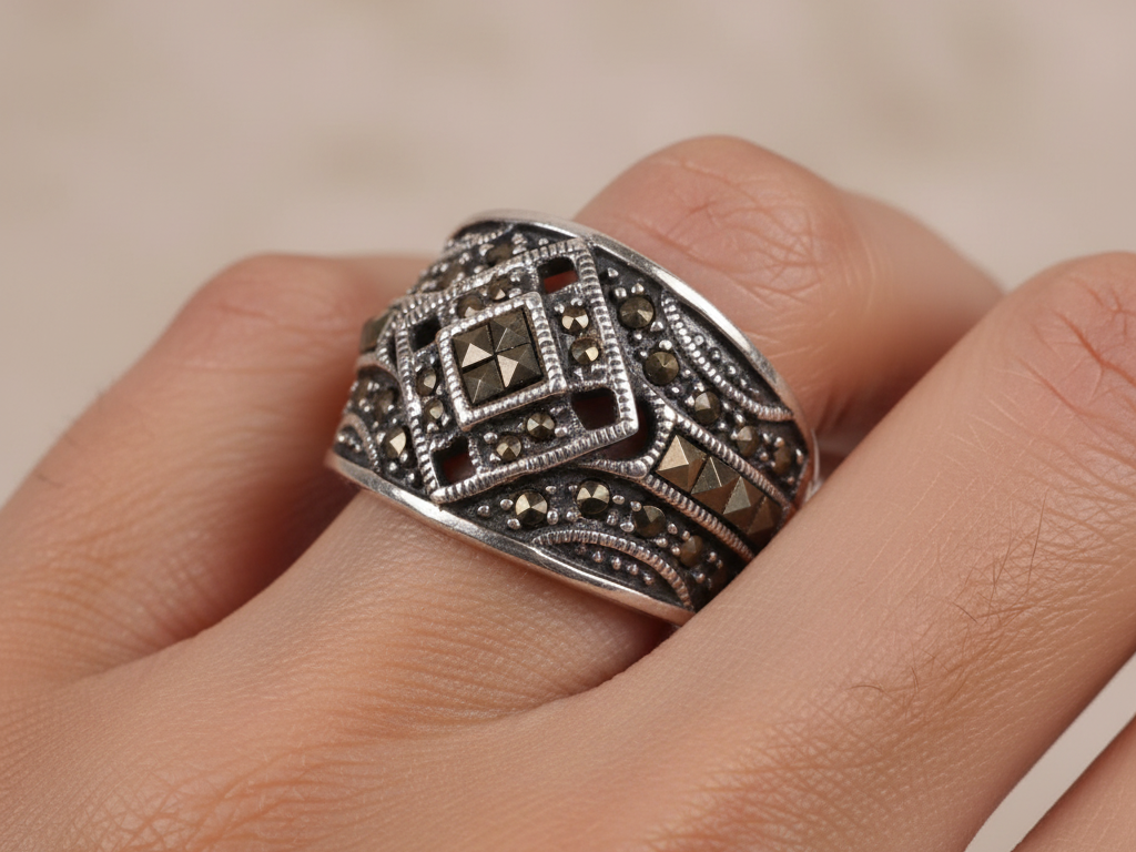 Marcasite Ring