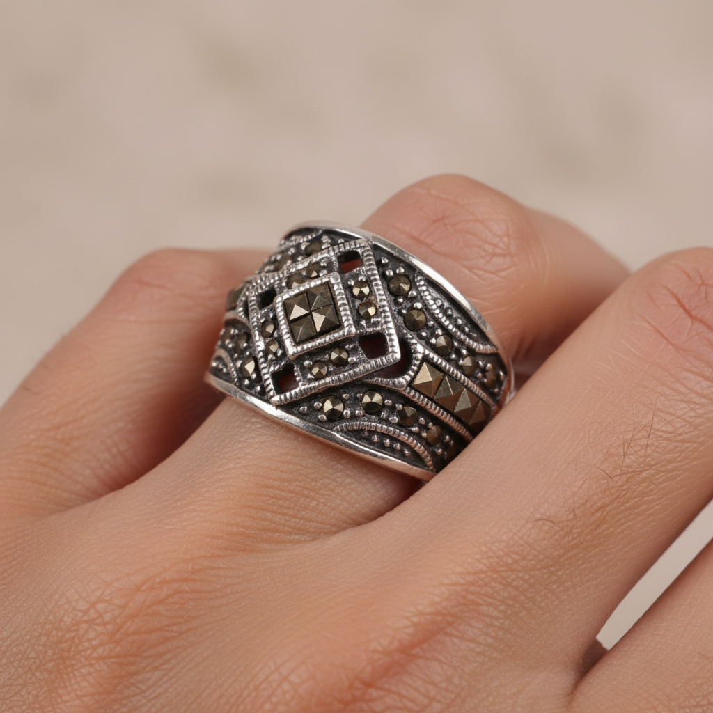 Marcasite Ring