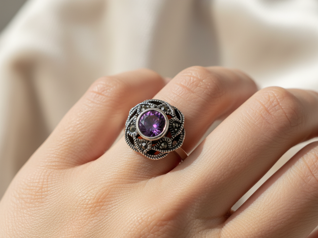 Marcasite Ring