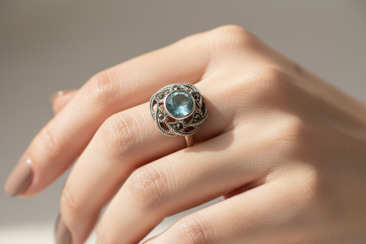 Marcasite Ring