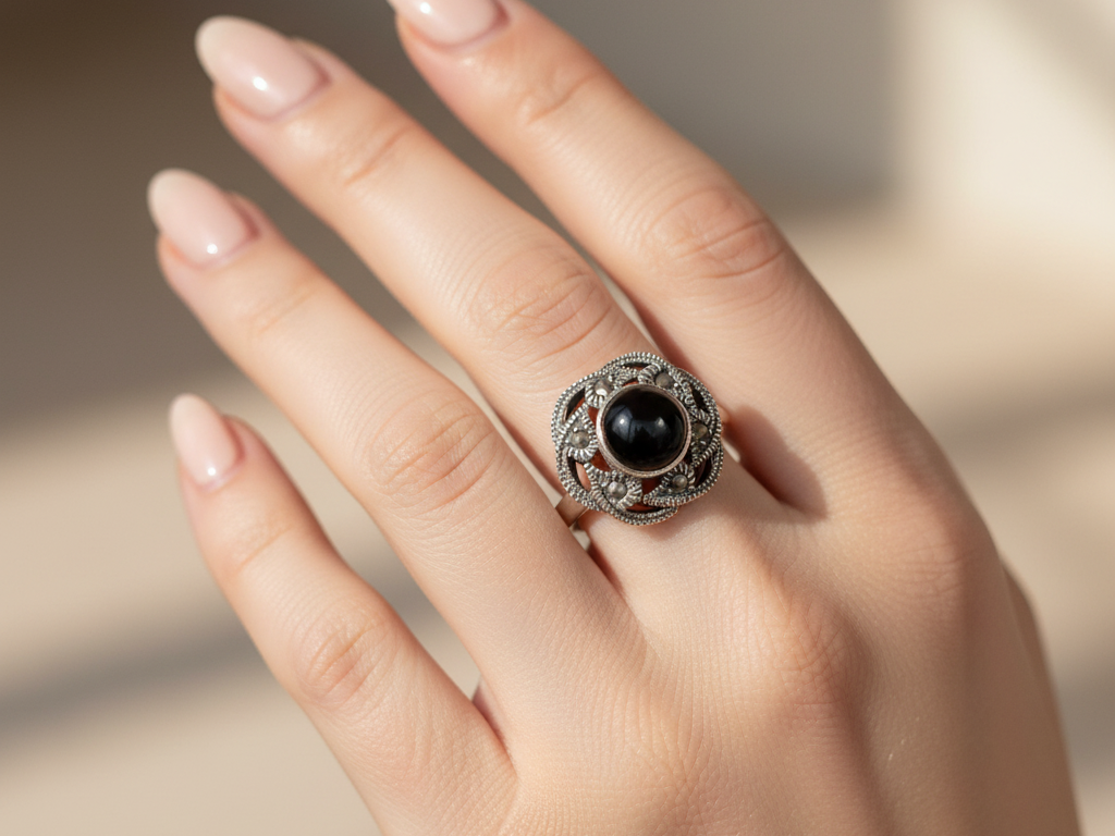Marcasite Ring