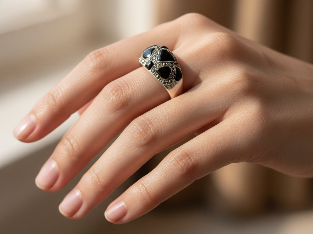 Marcasite Ring