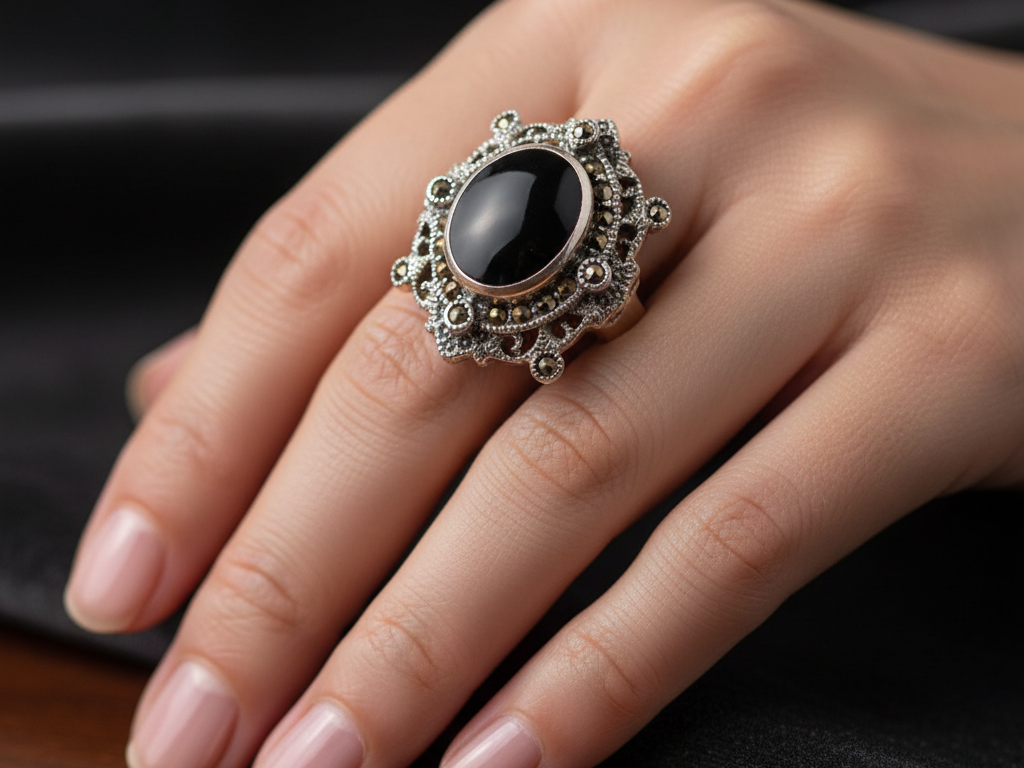 Marcasite Ring