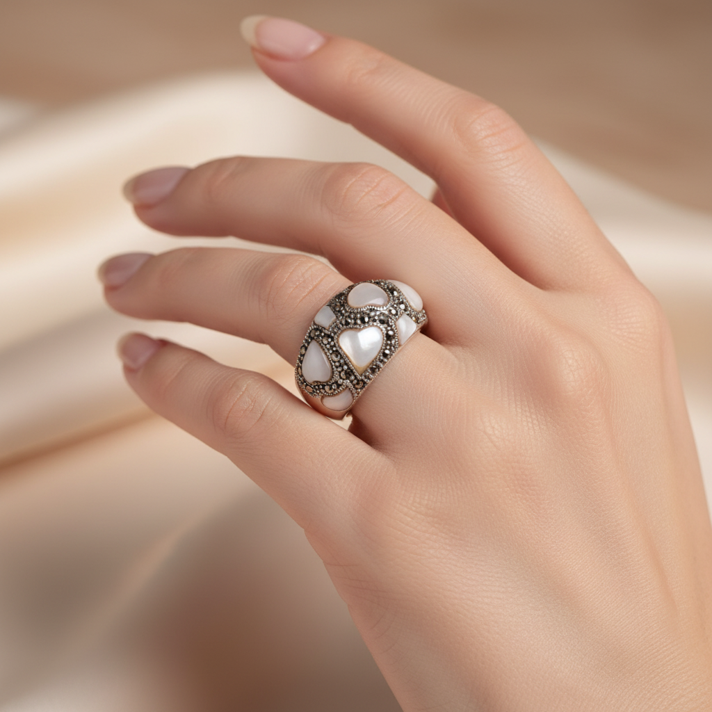 Marcasite Ring